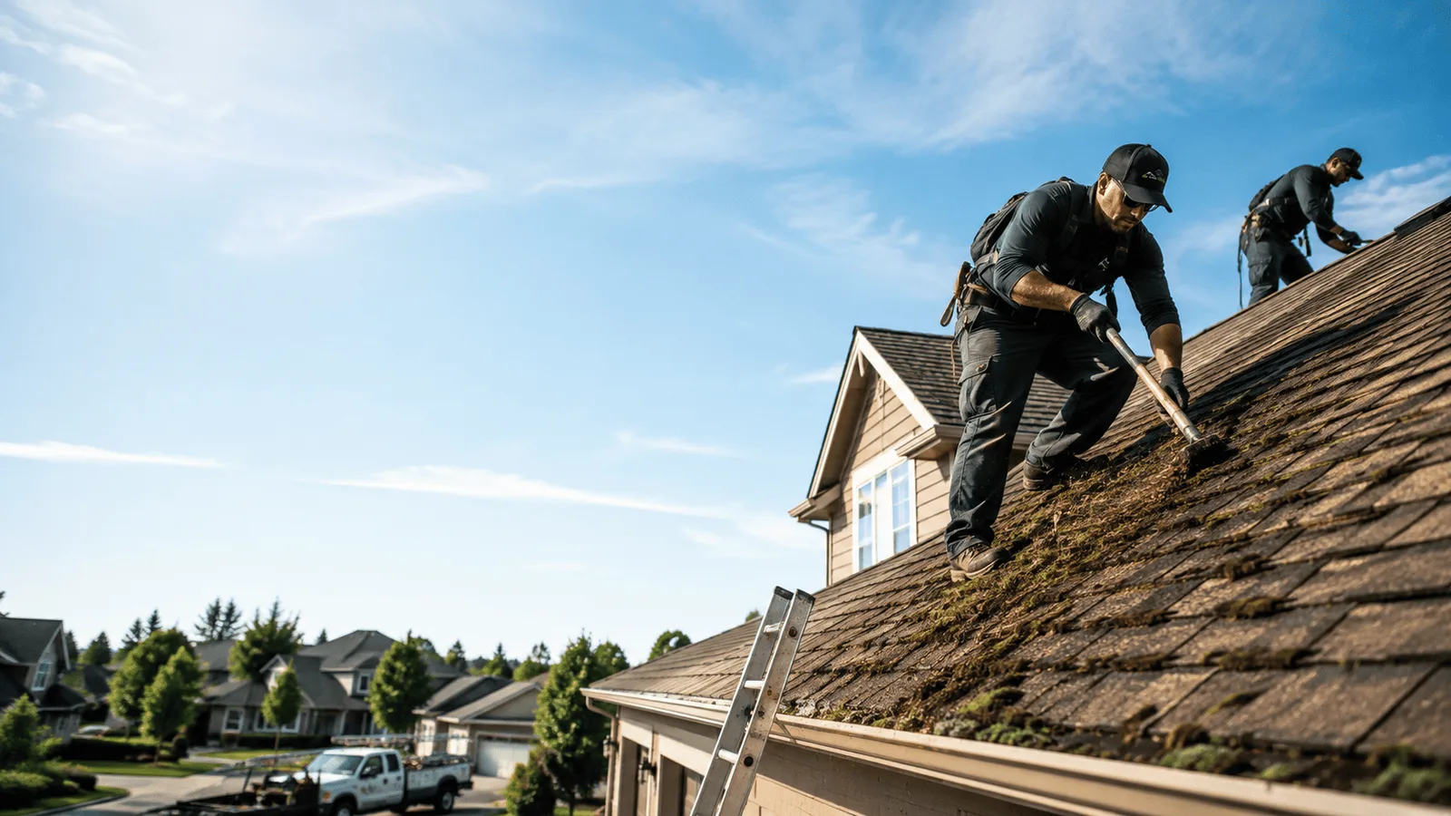 Roof Moss Removal in Crandall, TX near me